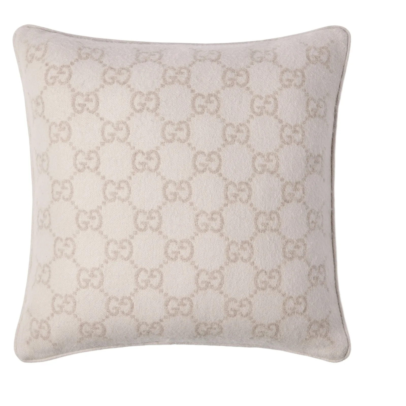 Gucci GG Wool Cashmere Jacquard Cushion