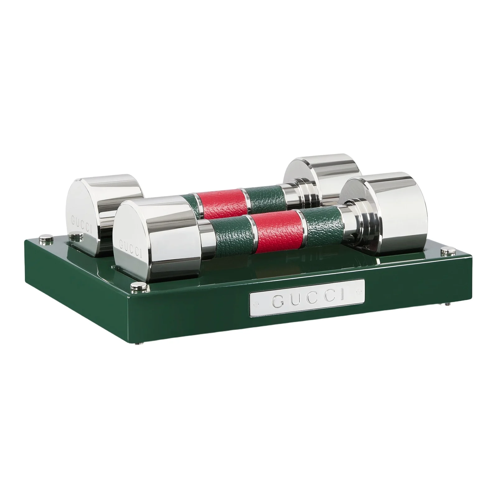 Gucci Dumbbells Set With Base