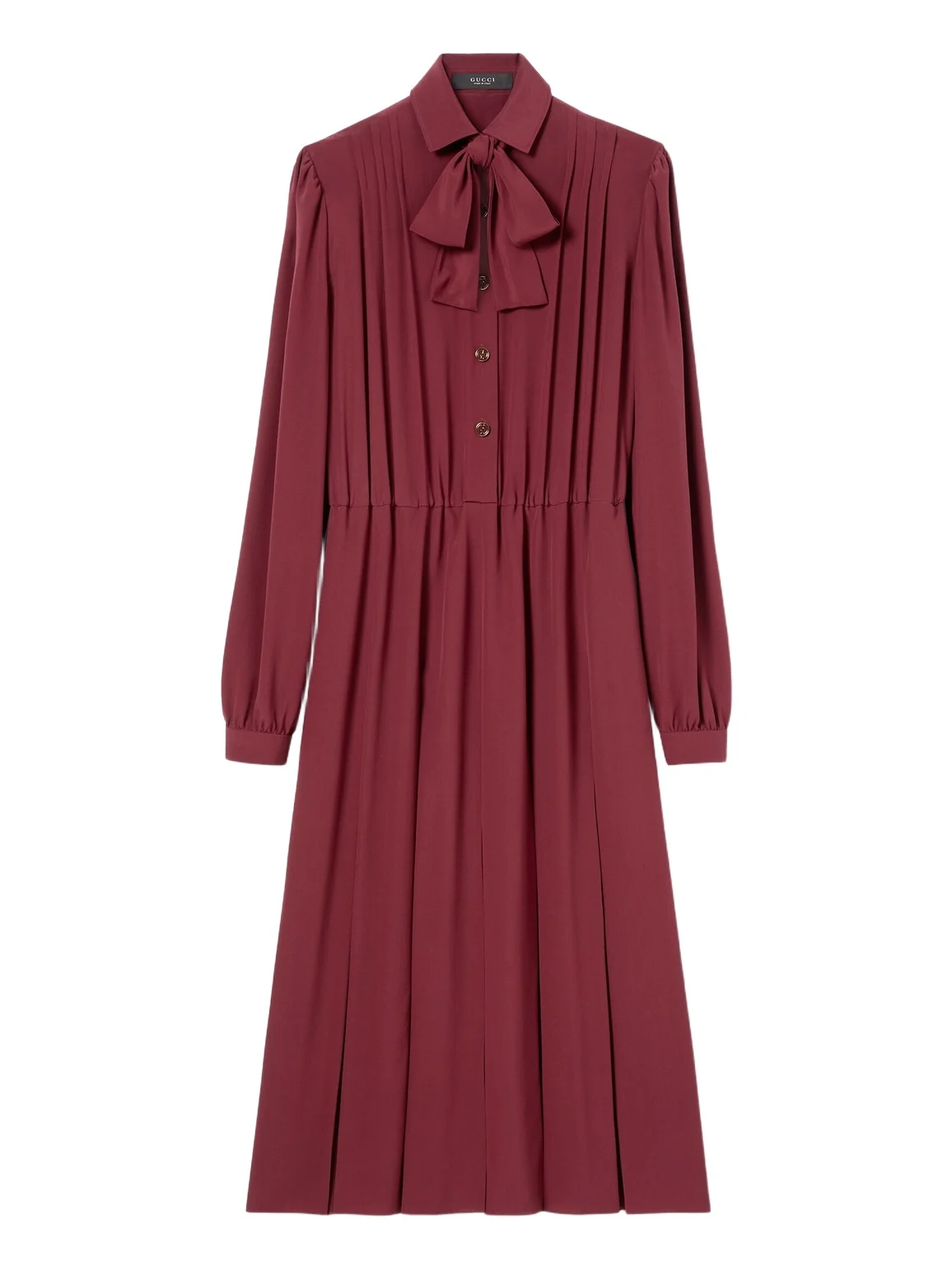 Gucci Silk Crêpe De Chine Dress
