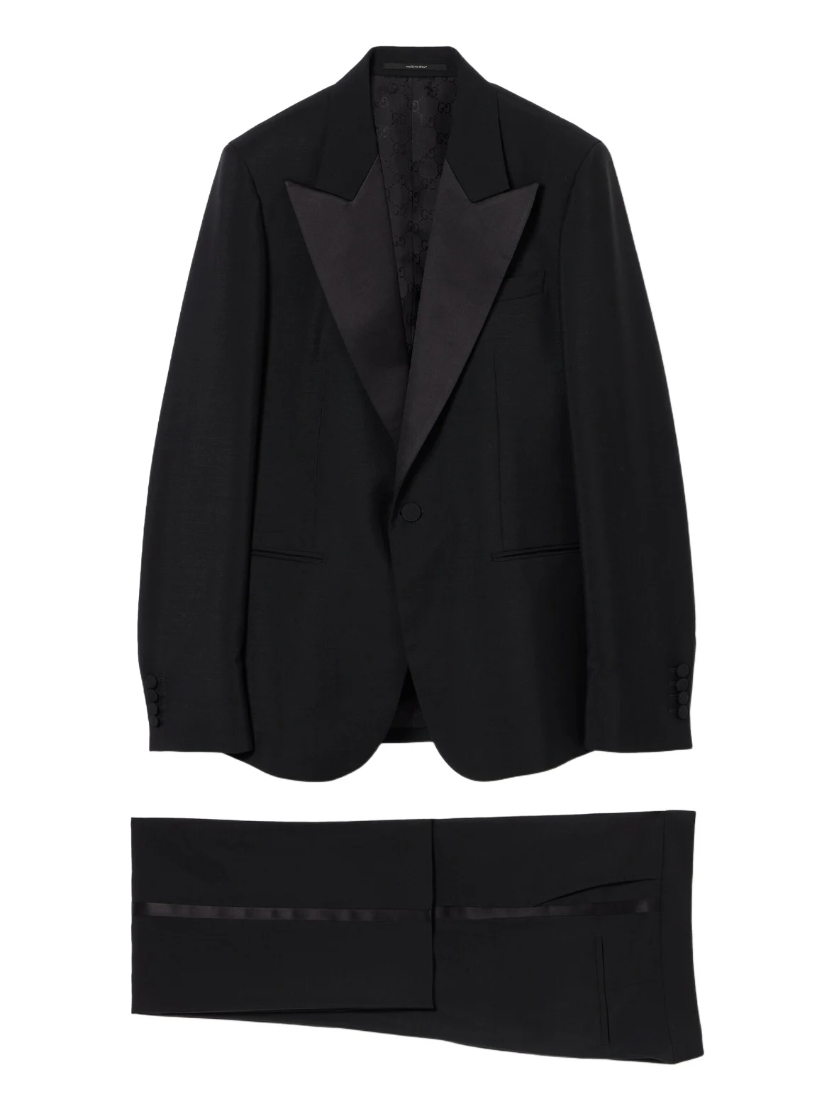 Gucci Light Wool Mohair Canvas Suit