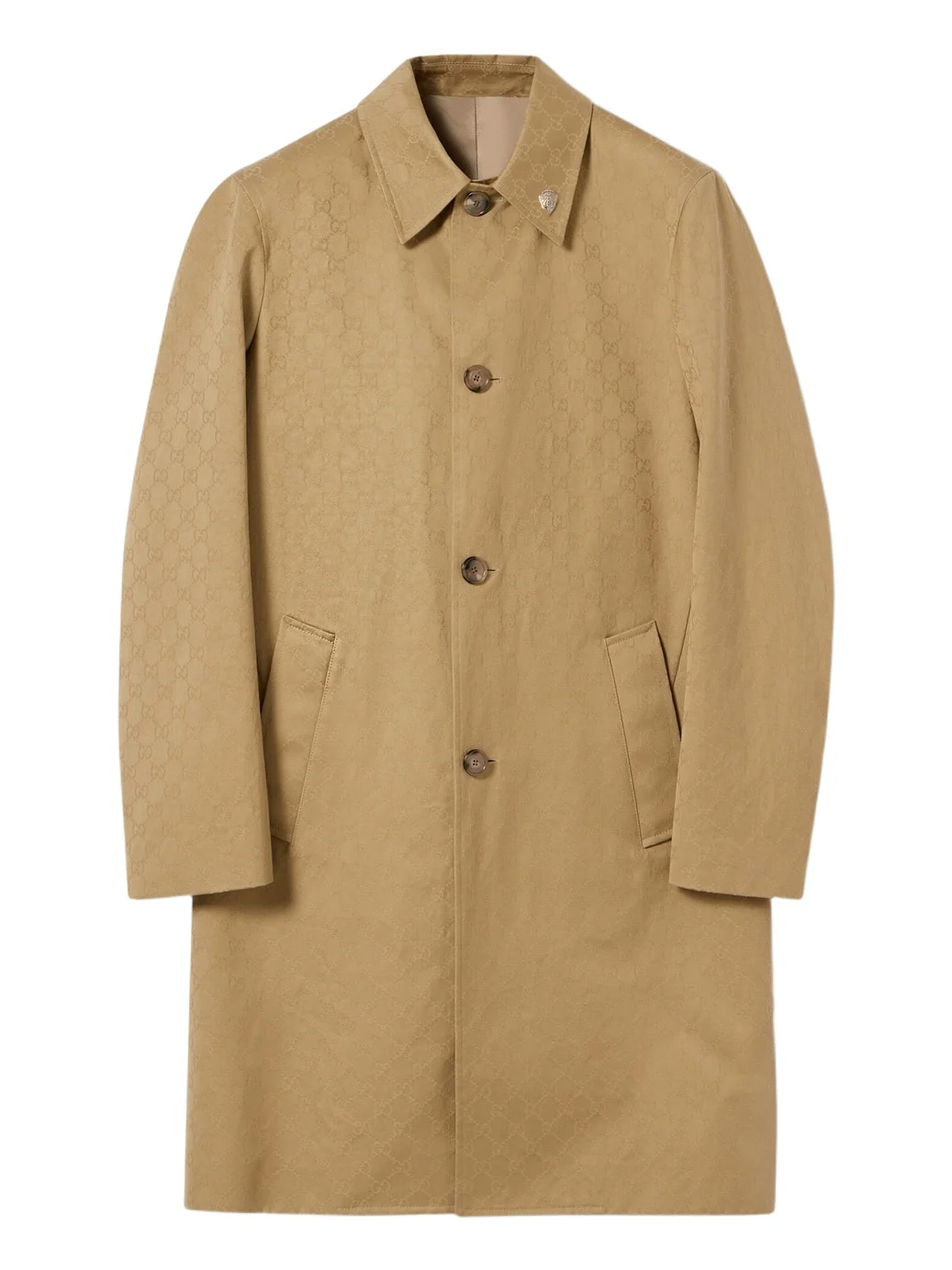 Gucci GG Cotton Gabardine Coat