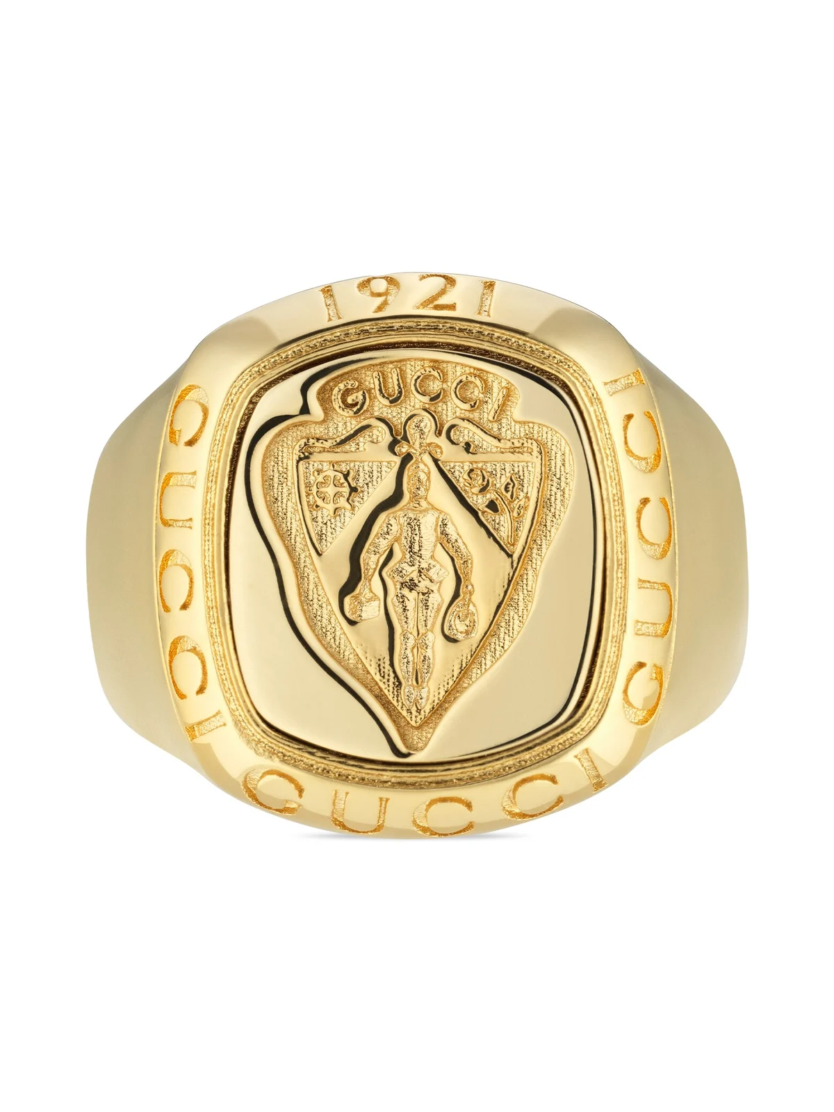 Gucci Crest Signet Ring