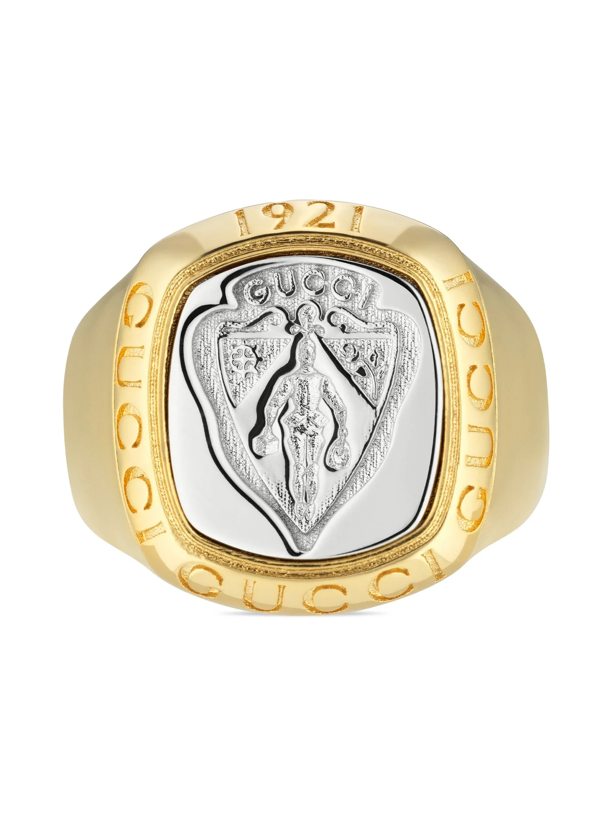 Gucci Crest Signet Ring
