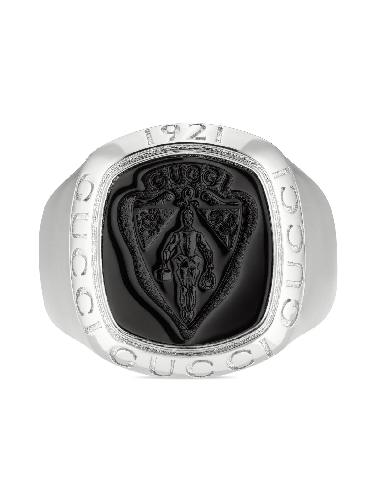 Gucci Crest Signet Ring