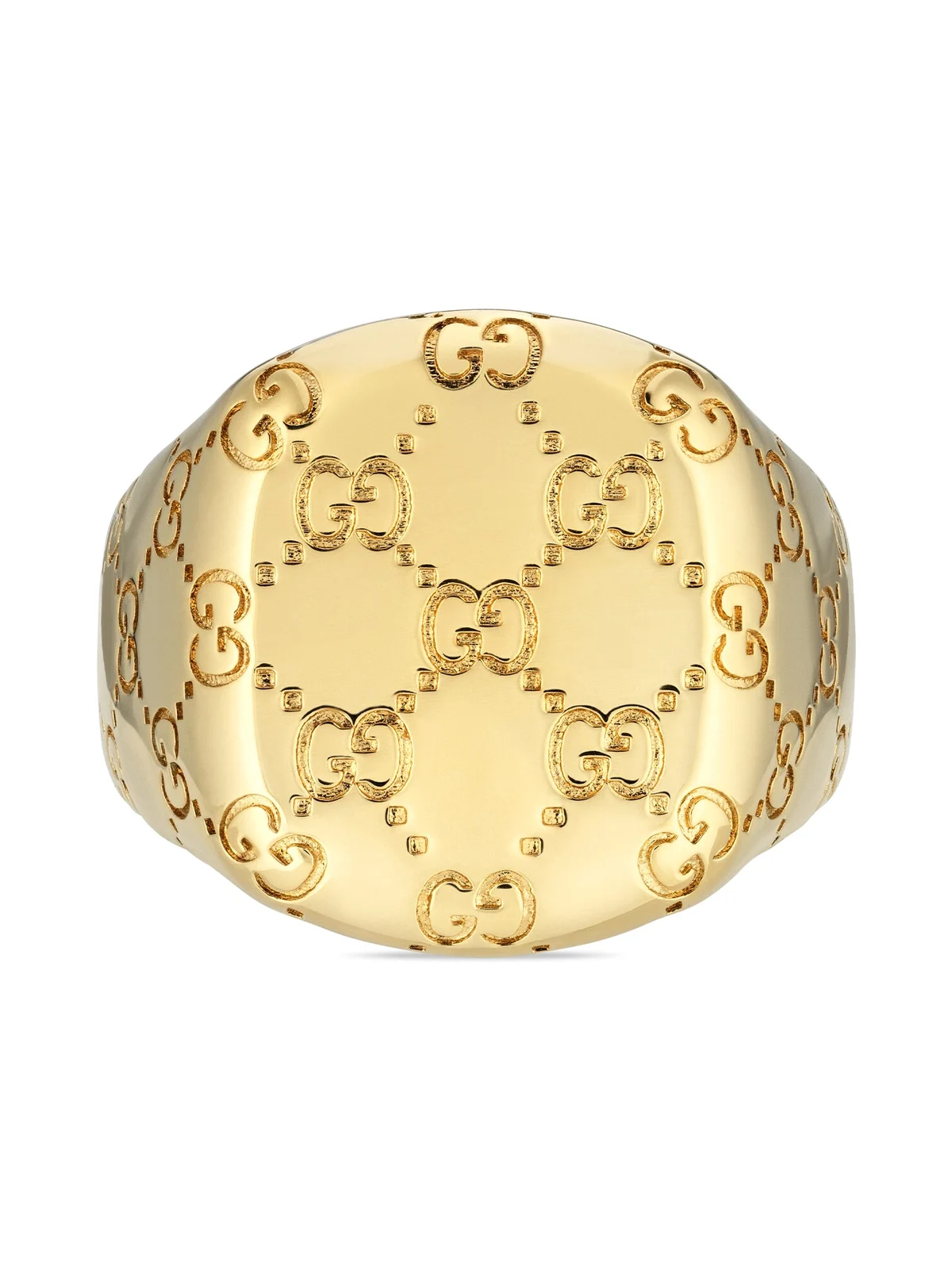 Gucci GG Motif Signet Ring