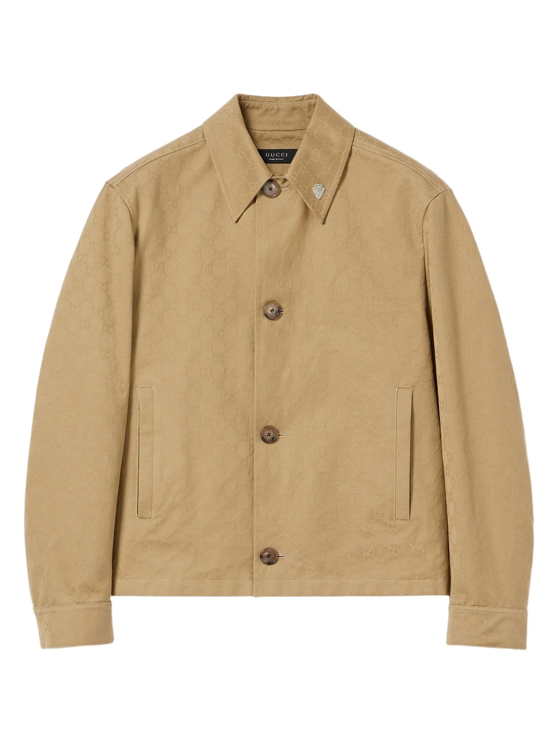 GG Cotton Gabardine Jacket