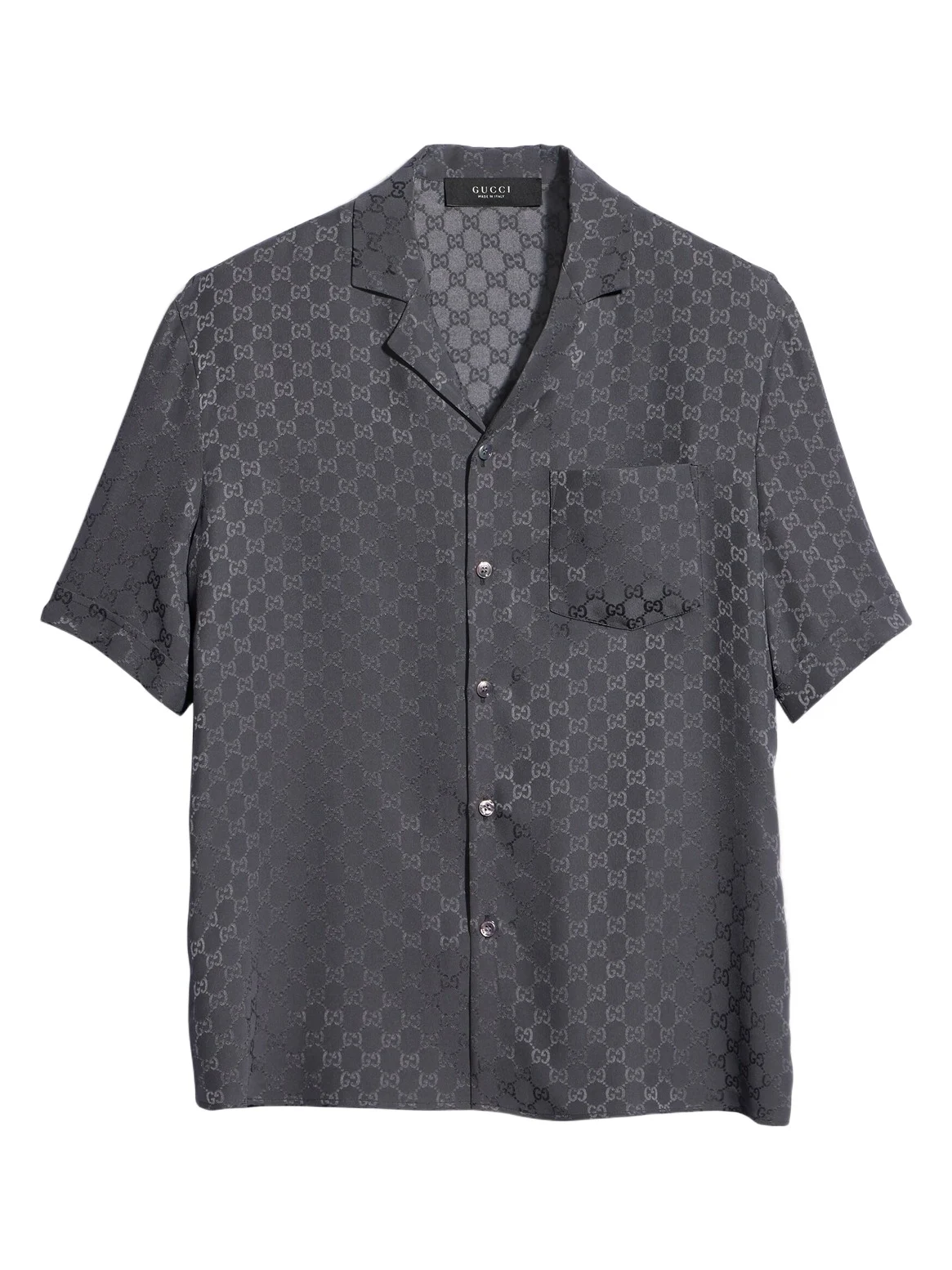 GG Silk Jacquard Bowling Shirt GG Silk Jacquard Bowling Shirt