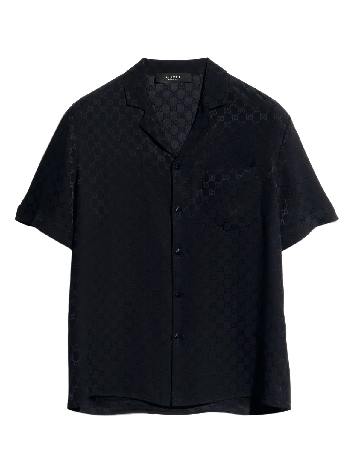 GG Silk Jacquard Bowling Shirt GG Silk Jacquard Bowling Shirt