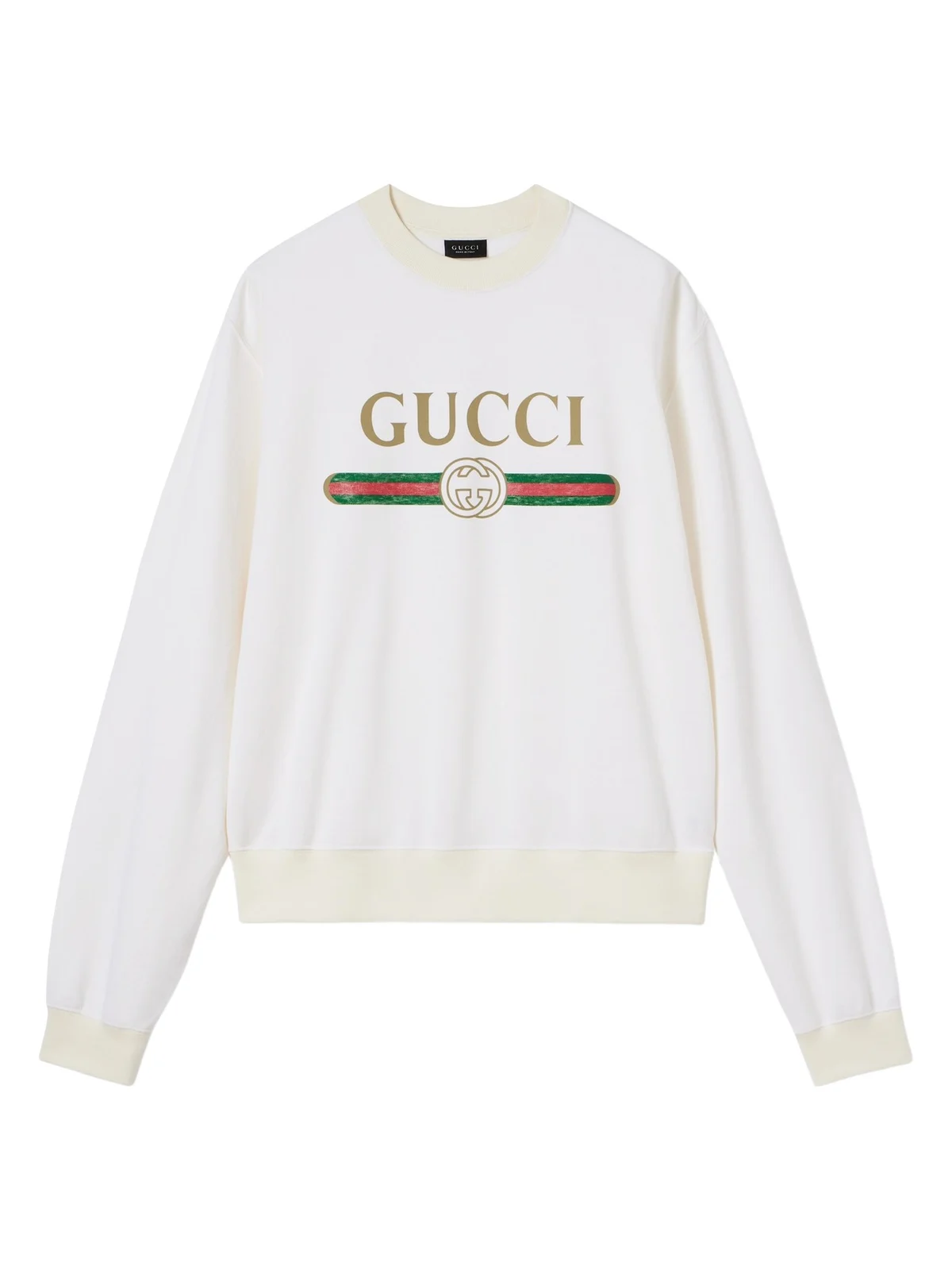 Gucci Cashmere Blend Sweatshirt With Print