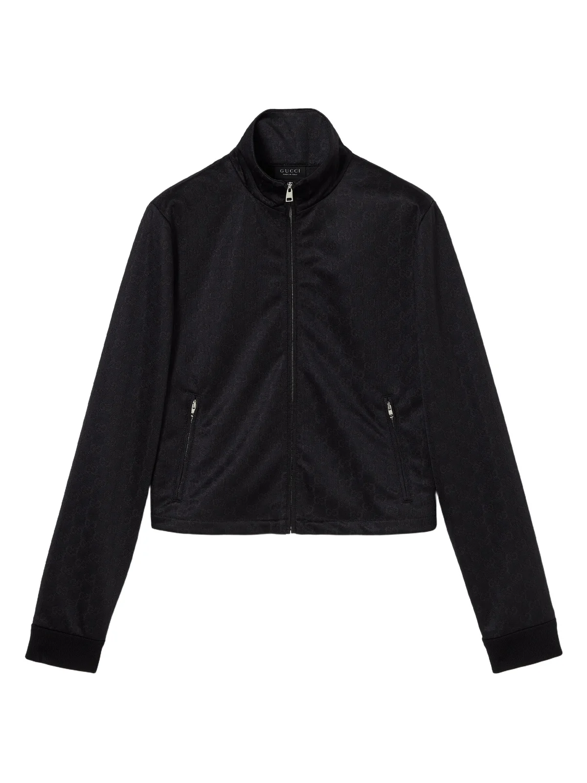 Gucci GG Jersey Jacquard Zip Jacket