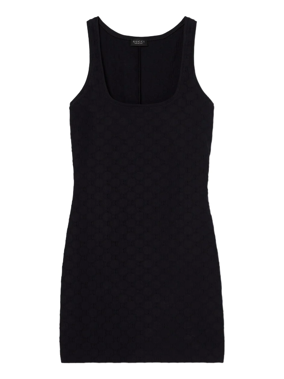 Gucci GG Jersey Jacquard Dress