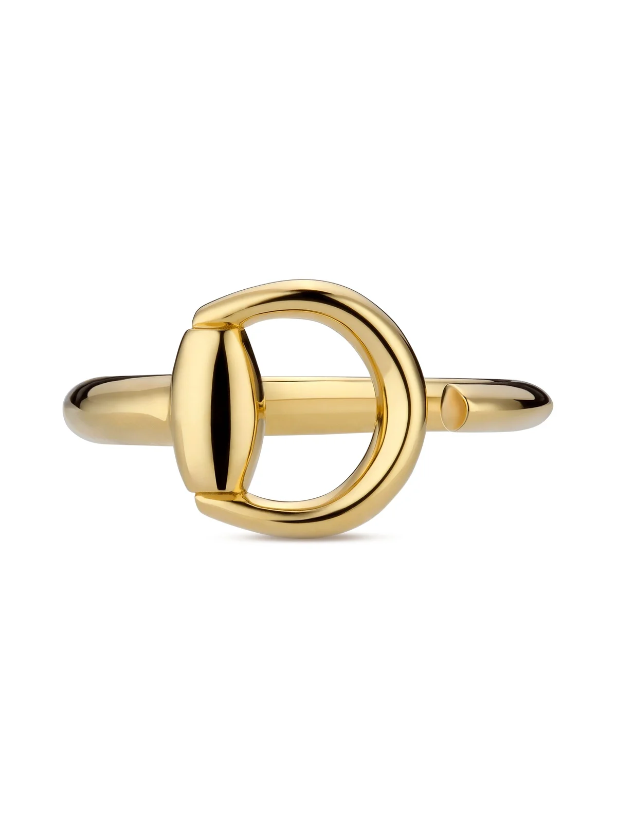 Gucci Horsebit 18k Open Ring