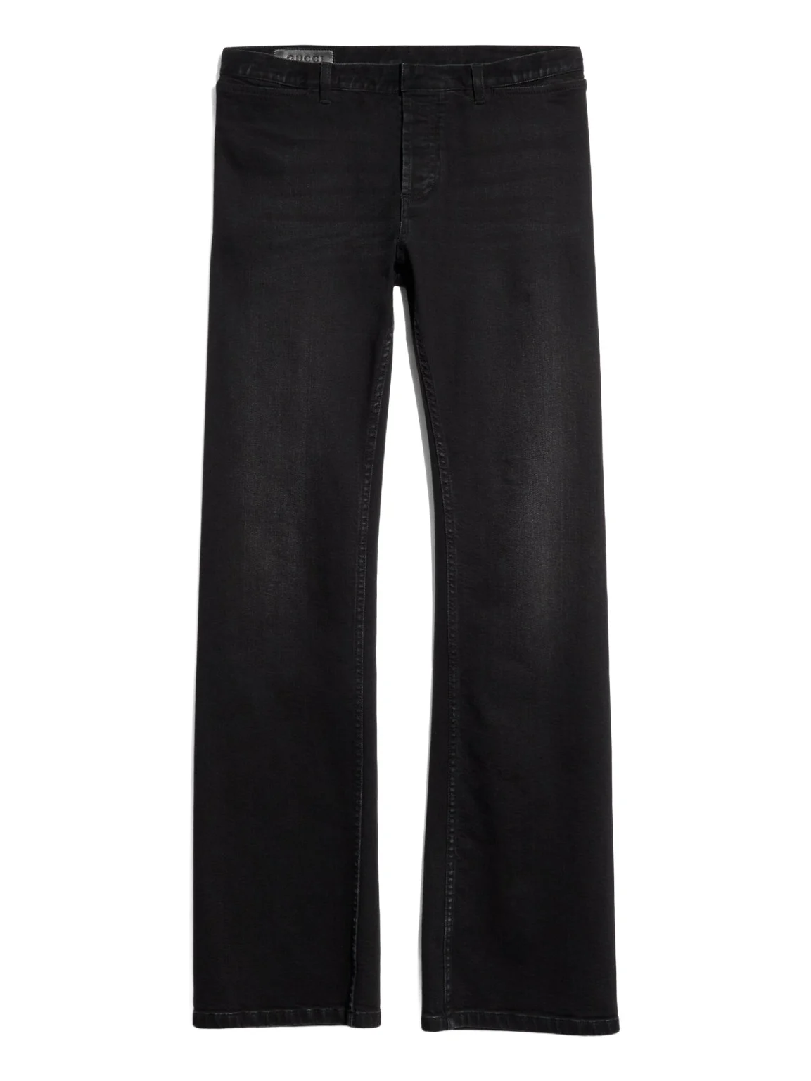 Stretch Cotton Denim Pants