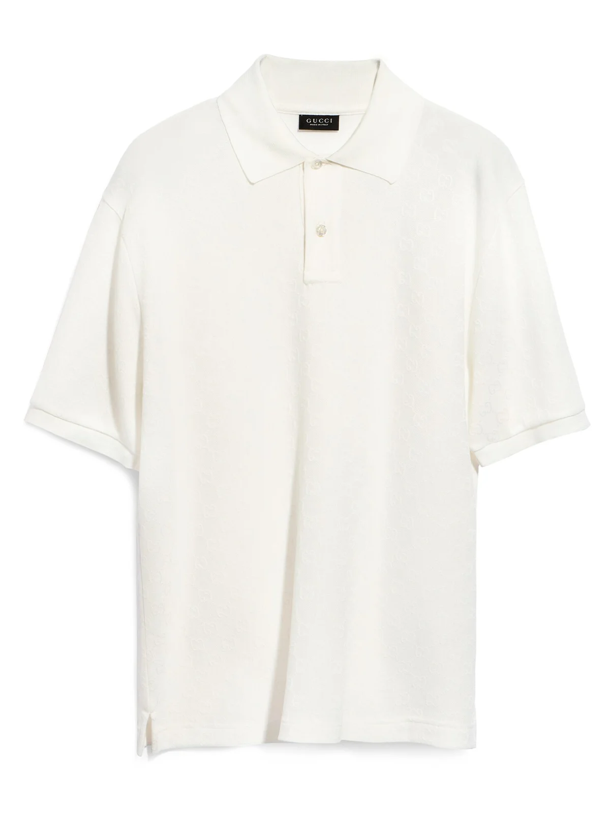 Gucci GG Technical Jersey Jacquard Polo Shirt