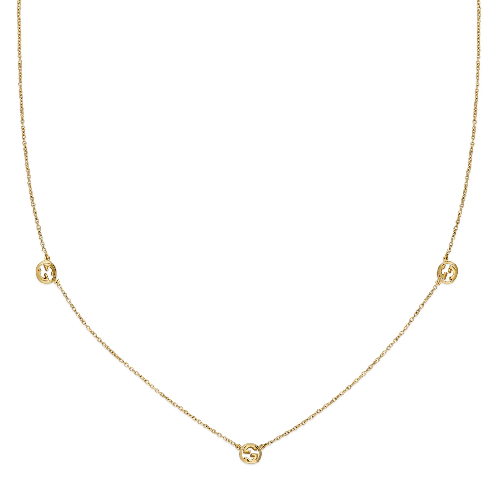 Interlocking 18k Pendant Necklace Interlocking 18k Pendant Necklace