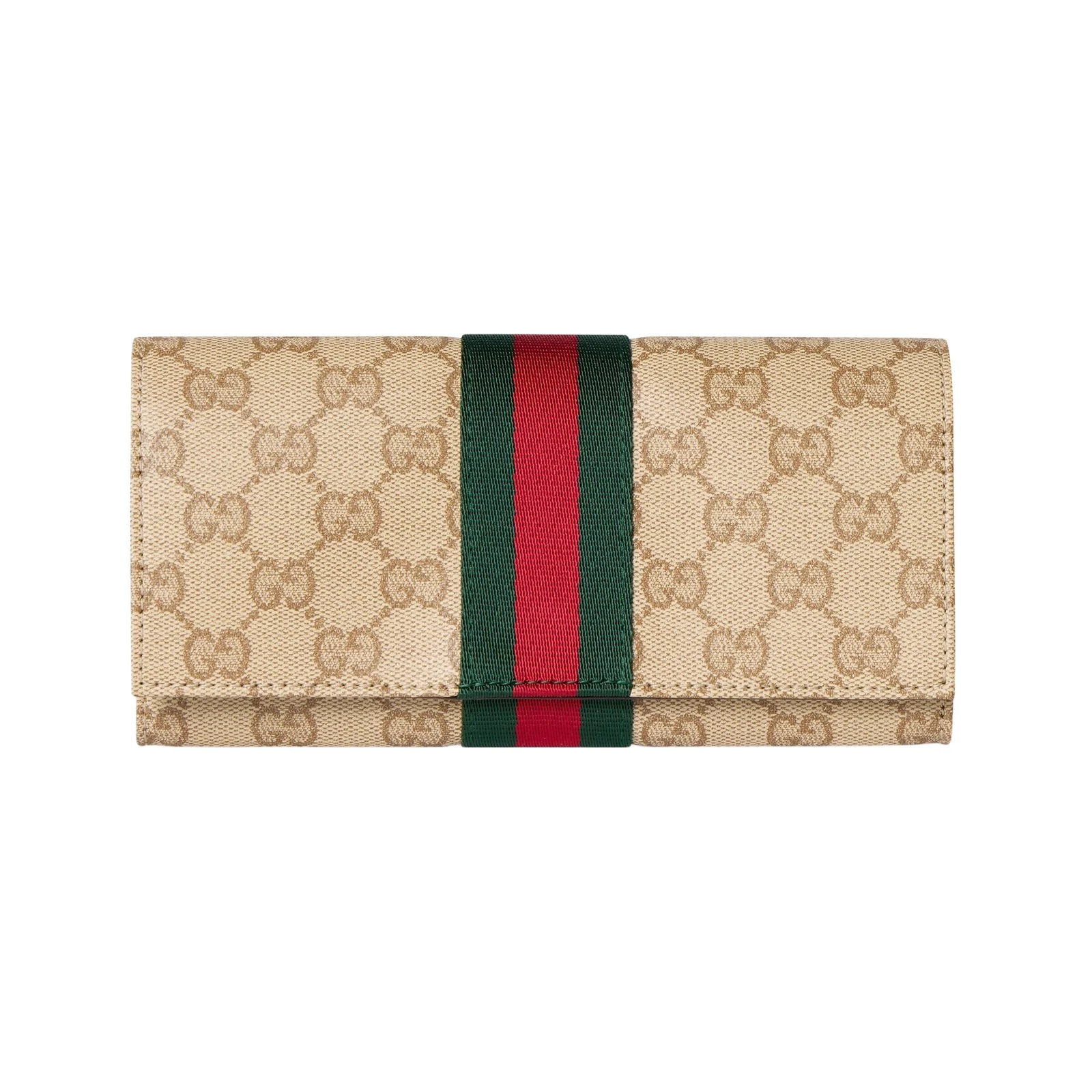Gucci Long Wallet With Web