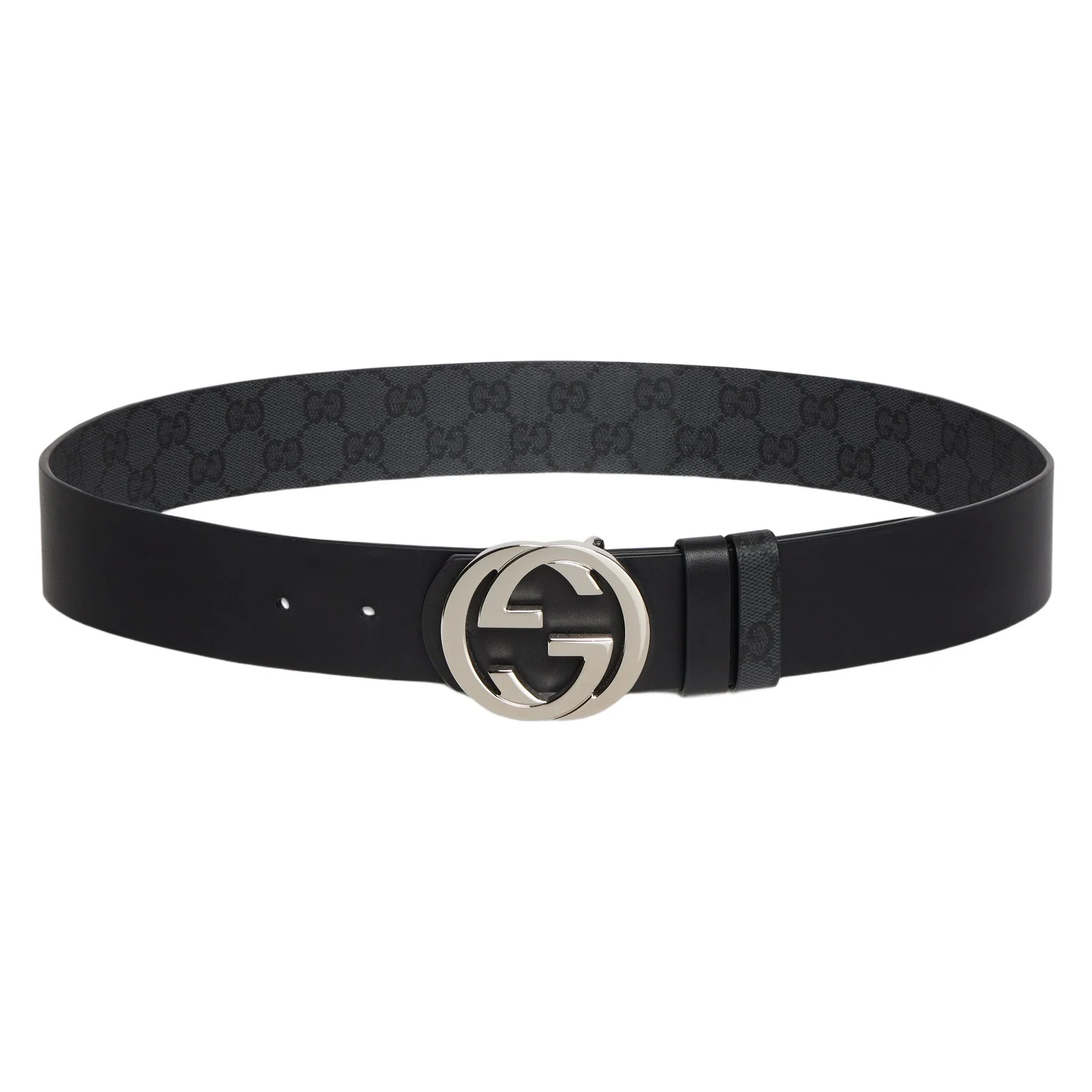 Gucci Reversible Belt With Interlocking G Buckle