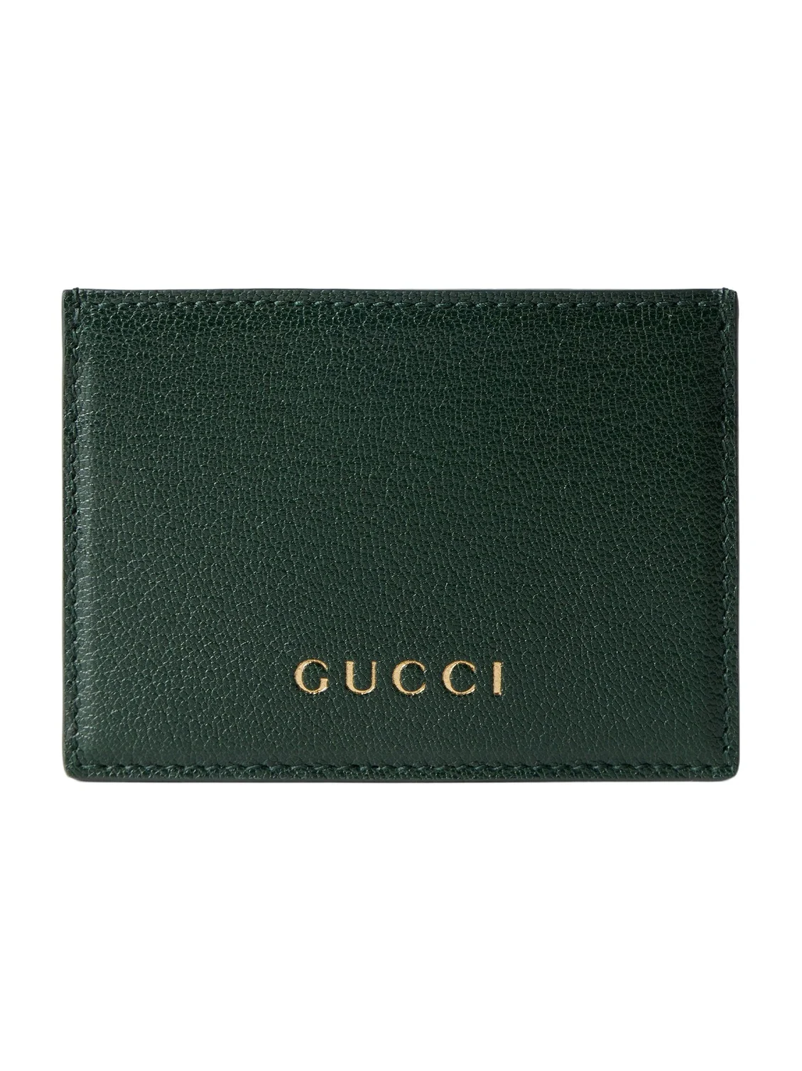 Gucci Card Case With Gucci Lettering