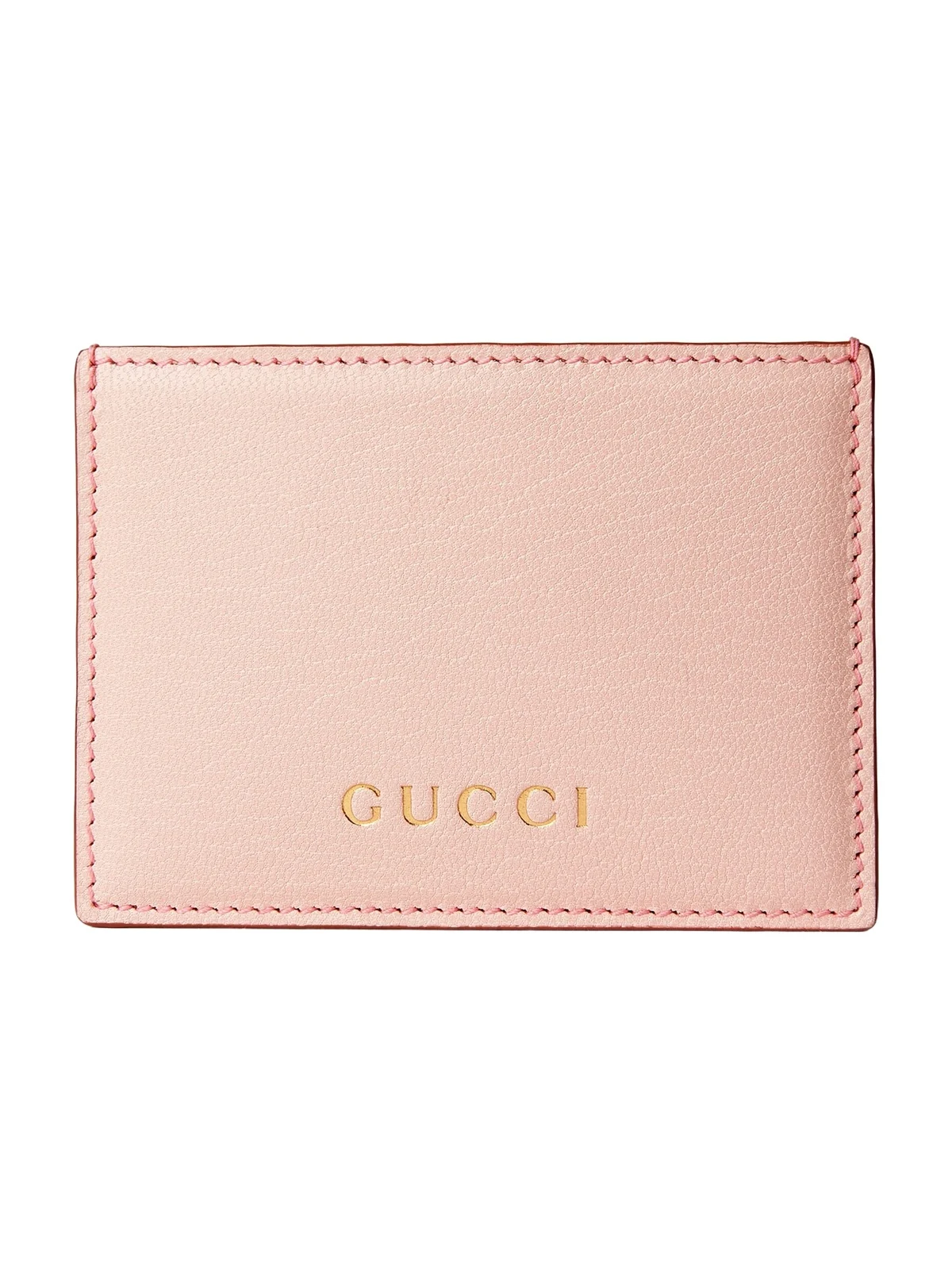 Card Case With Gucci Lettering