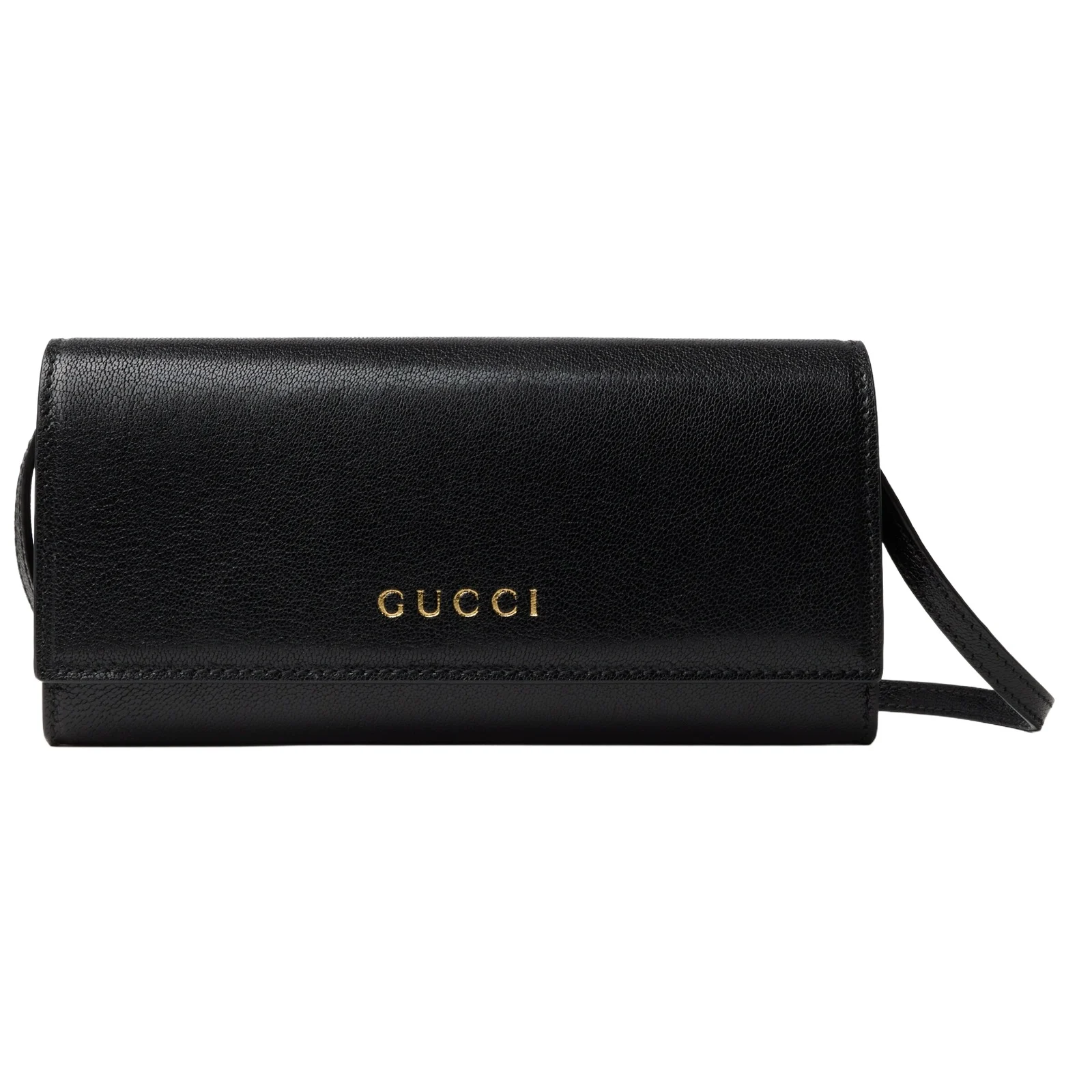 Gucci Wallet With Strap And Gucci Lettering