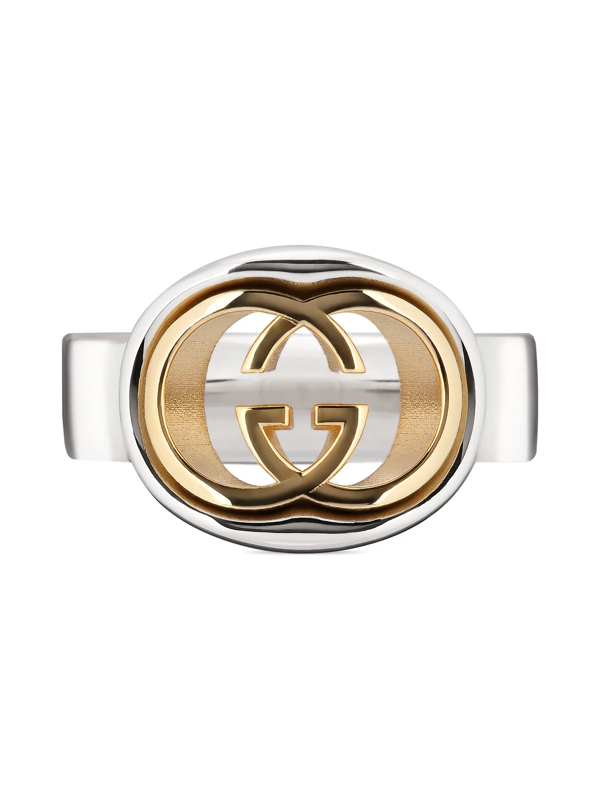 Gucci Interlocking Cut-out Ring