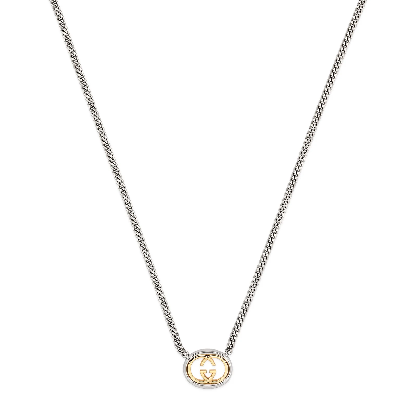 Interlocking Pendant Chain Necklace Interlocking Pendant Chain Necklace