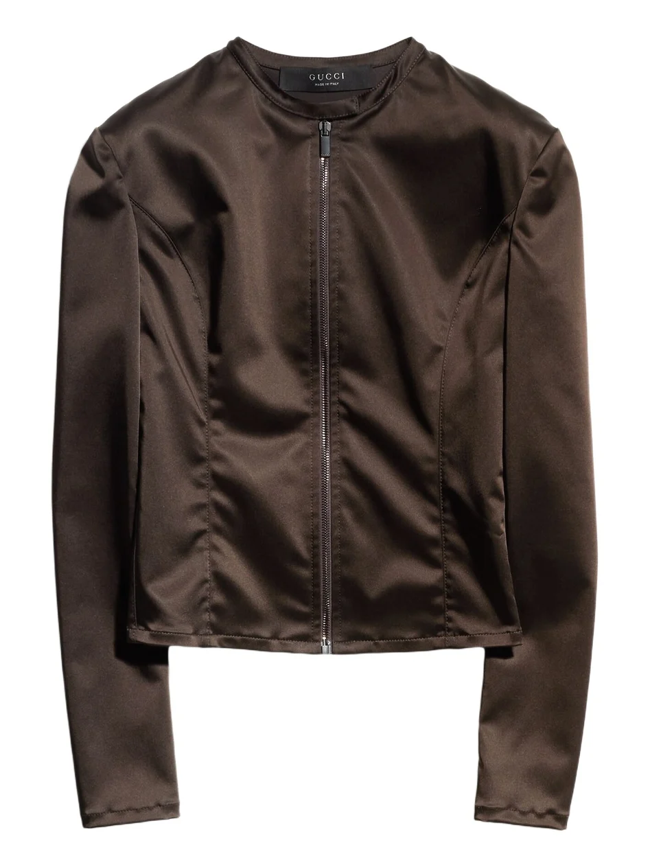 Stretch Acetate Duchesse Jacket Stretch Acetate Duchesse Jacket