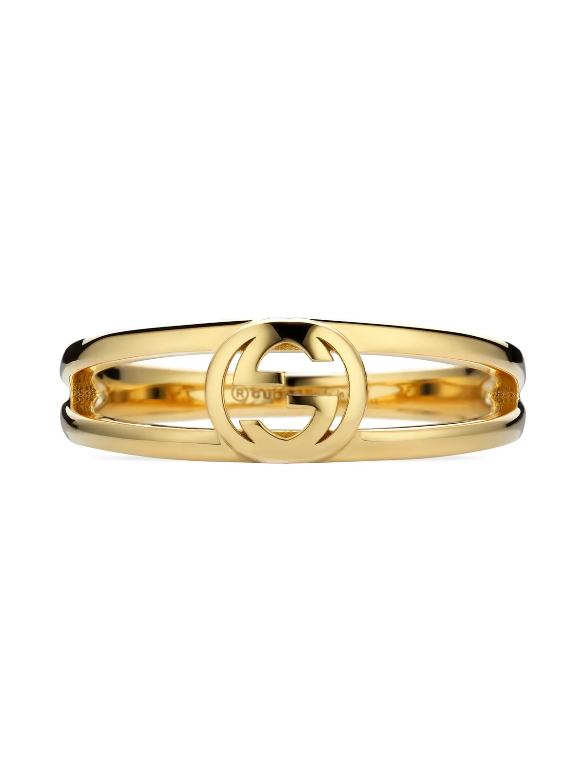 Gucci Interlocking 2-band 18k Ring