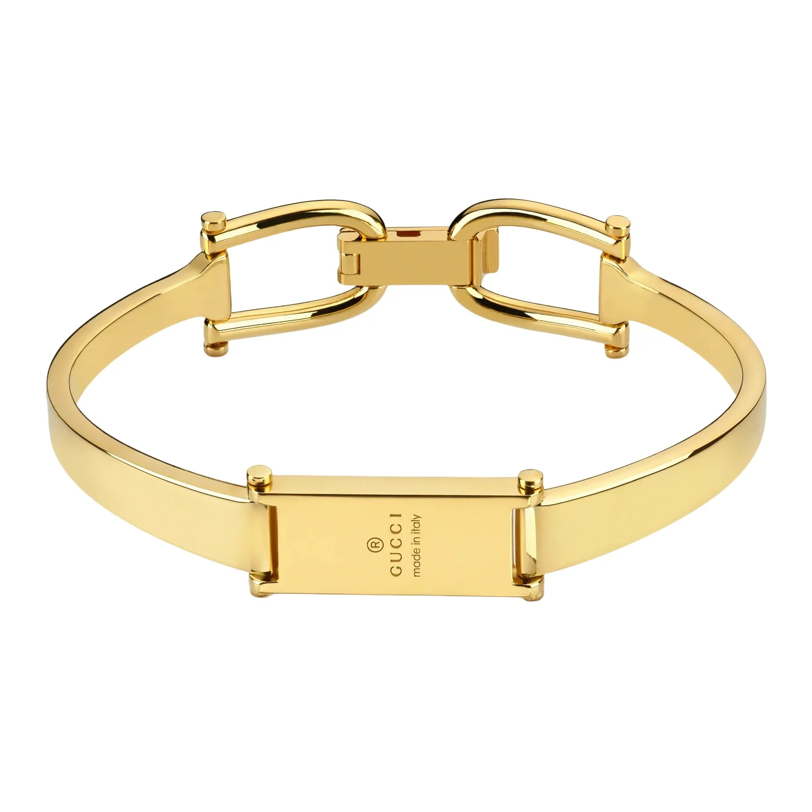 Gucci Stirrup Motif Bangle Bracelet