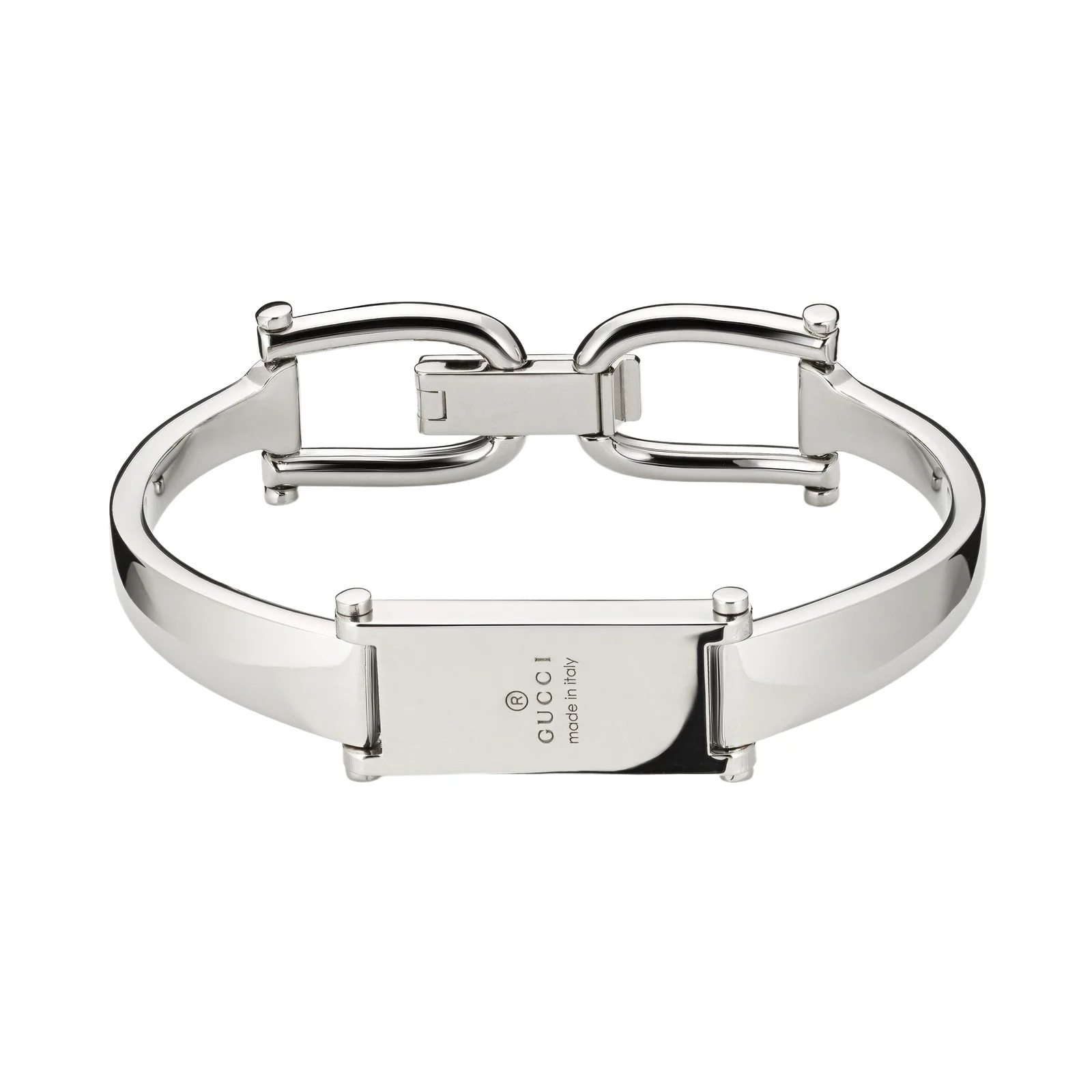 Gucci Stirrup Motif Bangle Bracelet