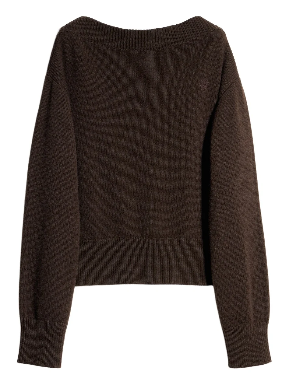Gucci Knit Cashmere Sweater With Embroidery