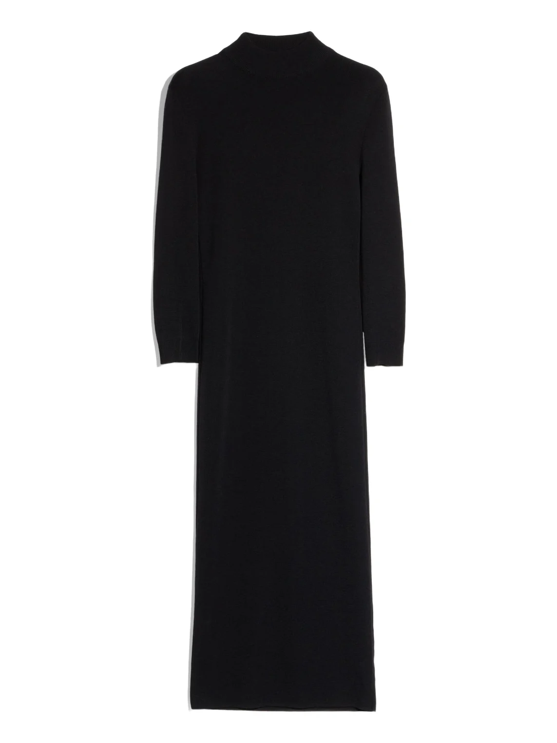 Gucci Fine Rib Knit Wool Dress With Horsebit