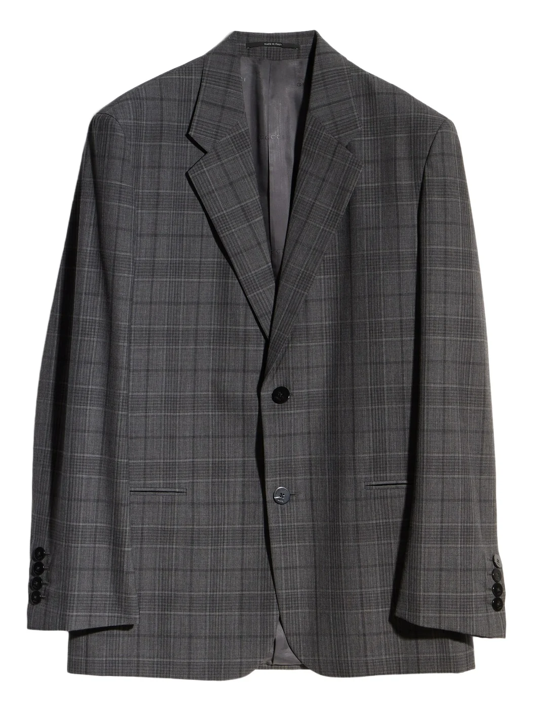 Gucci Checked Fine Wool Jacket