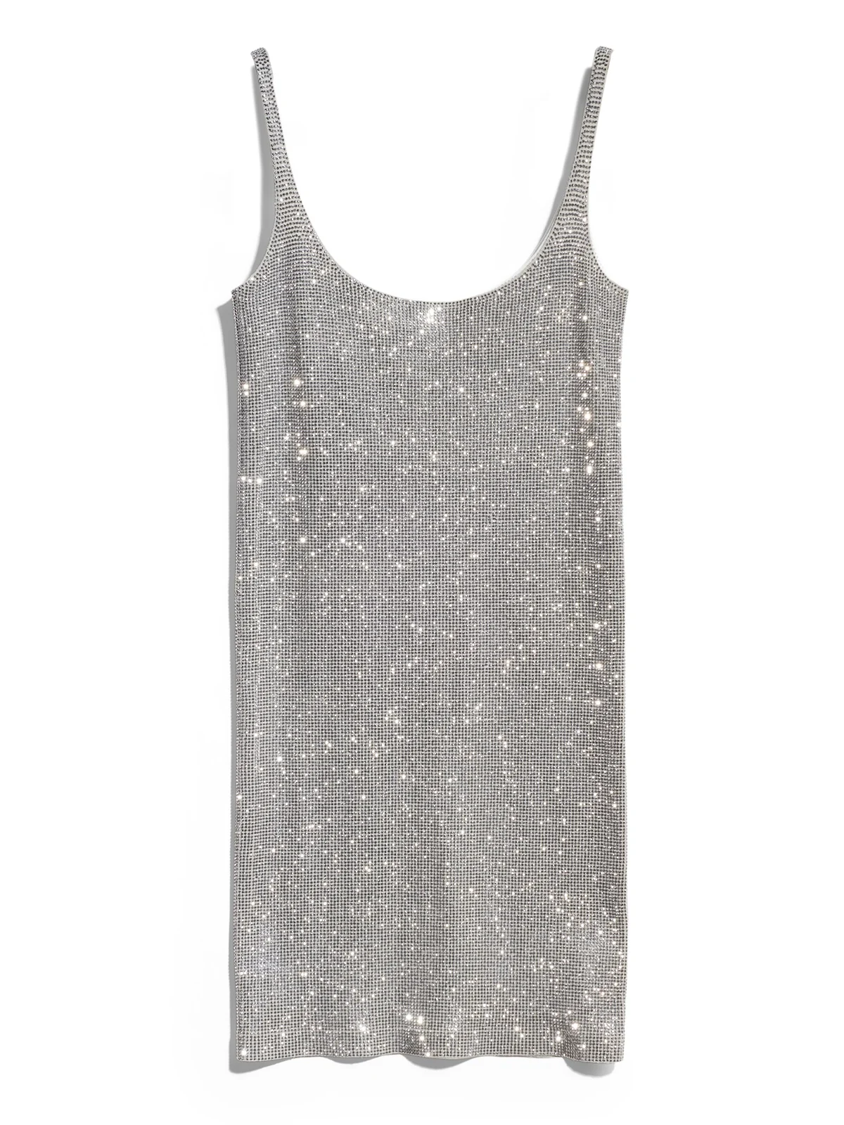 Gucci Stretch Nylon Jersey Dress With Crystals