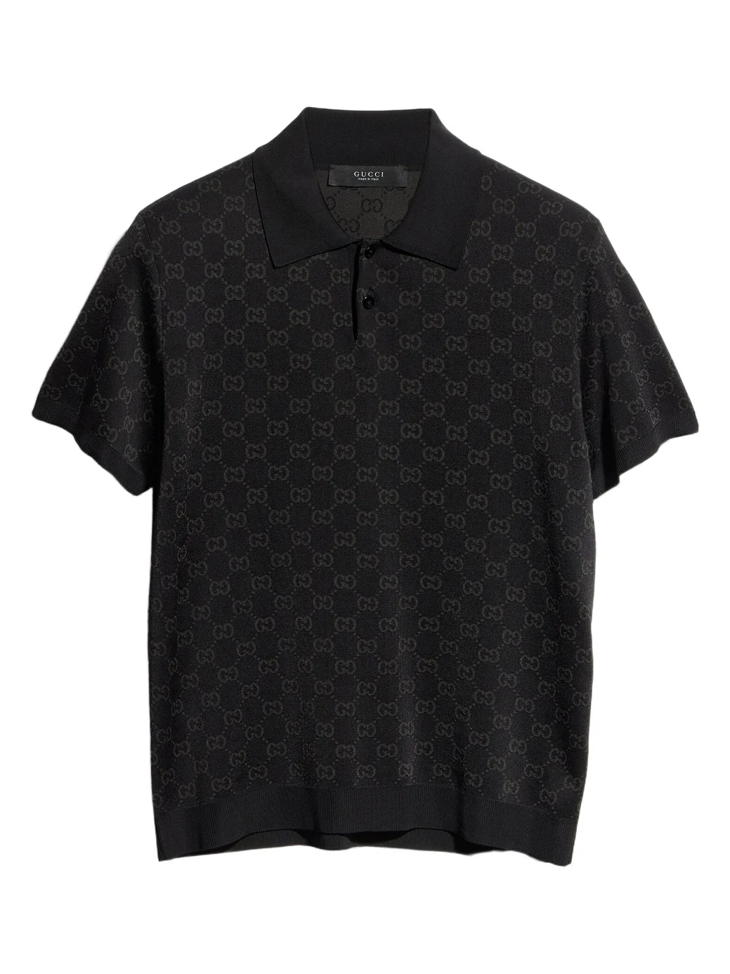 Viscose GG Jacquard Polo Shirt Viscose GG Jacquard Polo Shirt