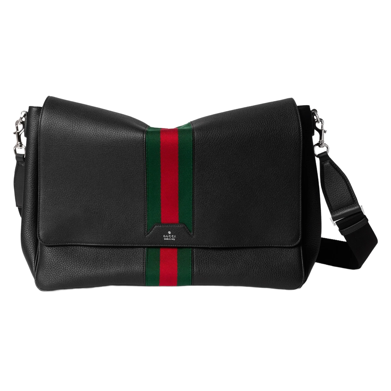 Gucci Web Trademark Medium Crossbody Bag