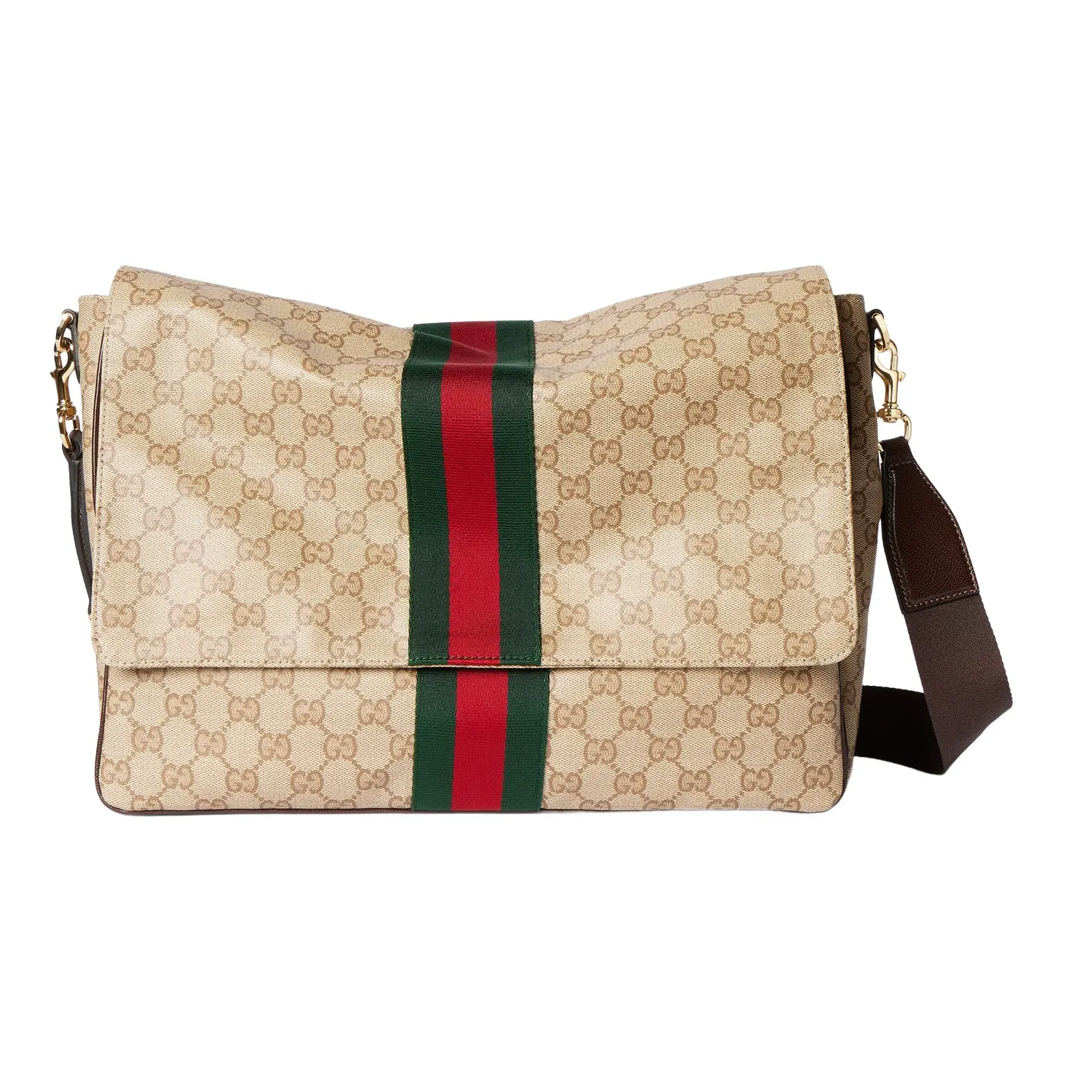 Gucci Medium Crossbody Bag With Web