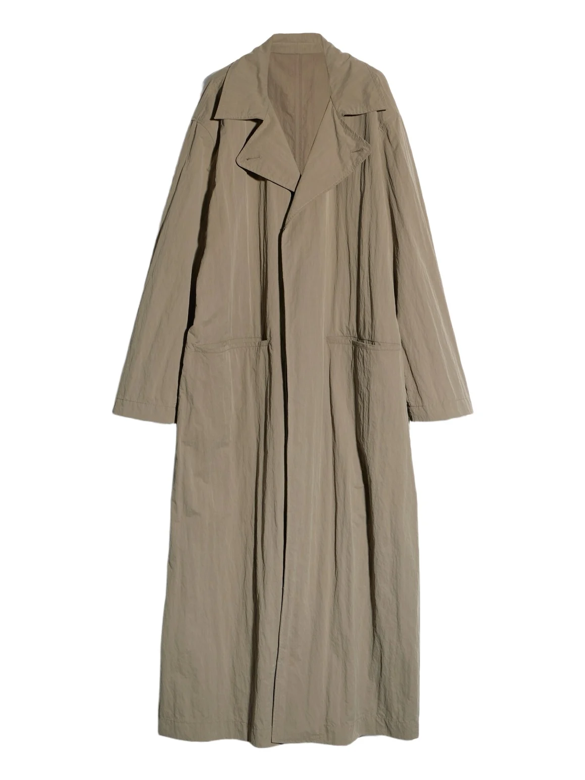 Gucci Washed Matte Nylon Trench Coat