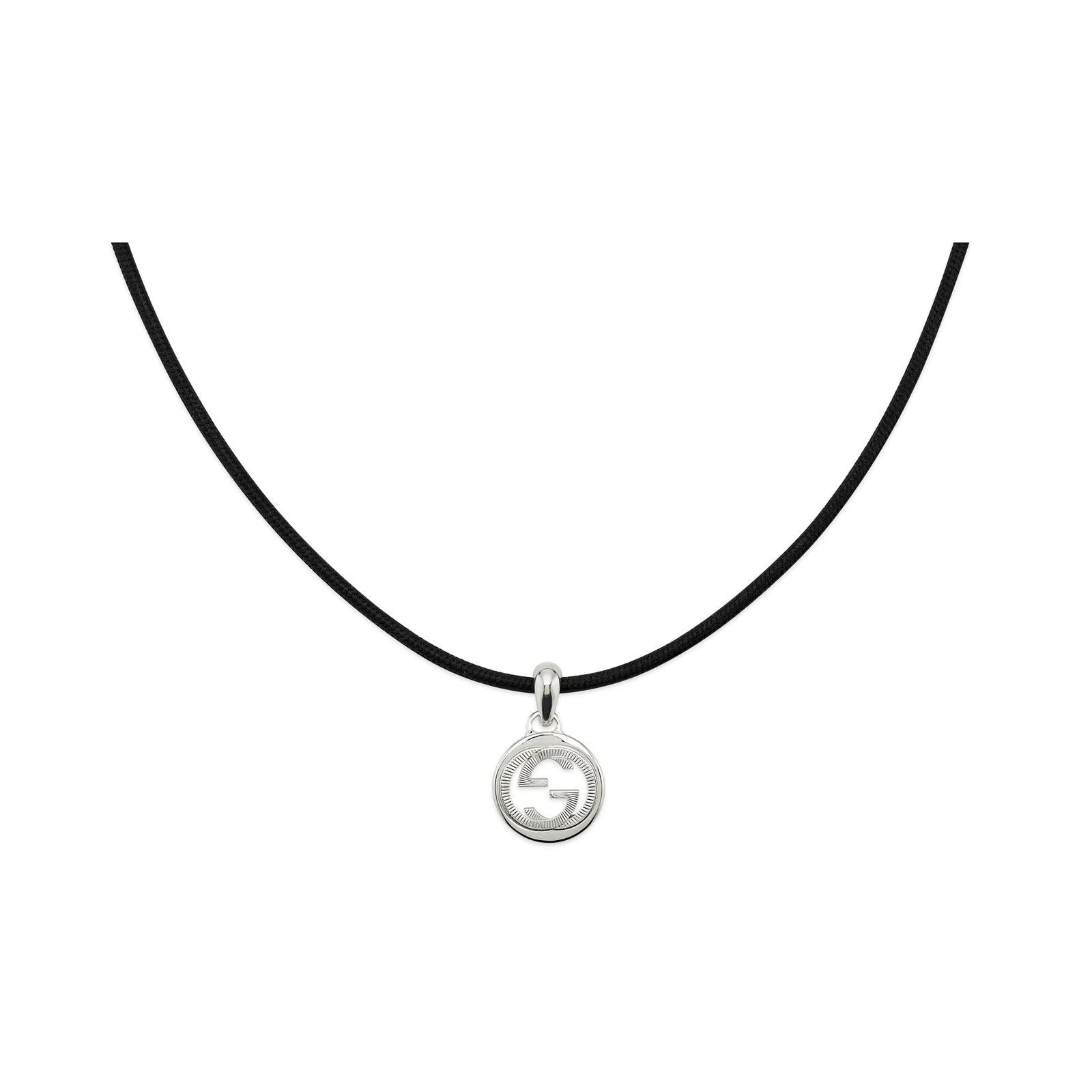 Gucci Interlocking Magnetic Cord Necklace
