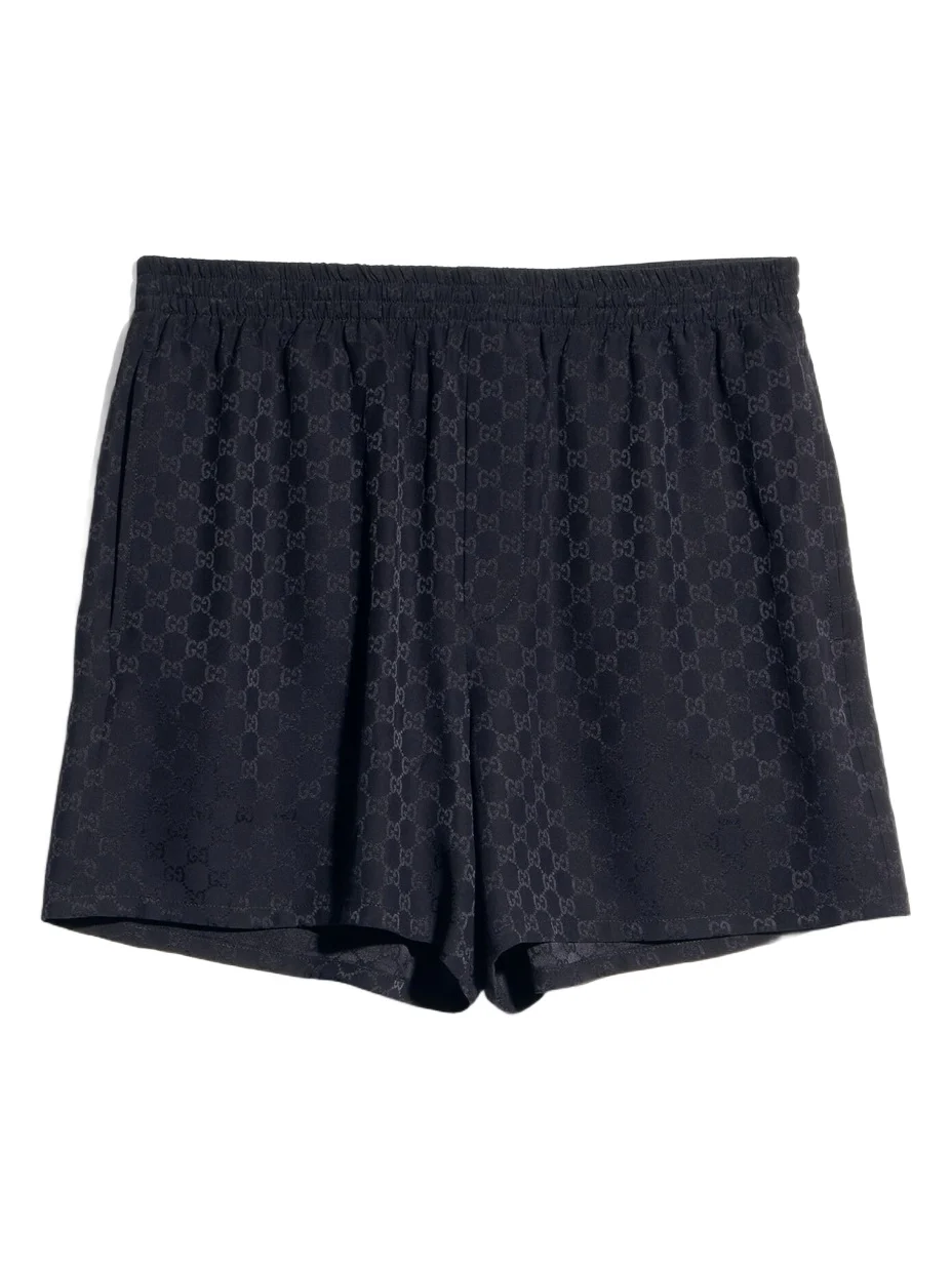 Gucci GG Silk Jacquard Shorts