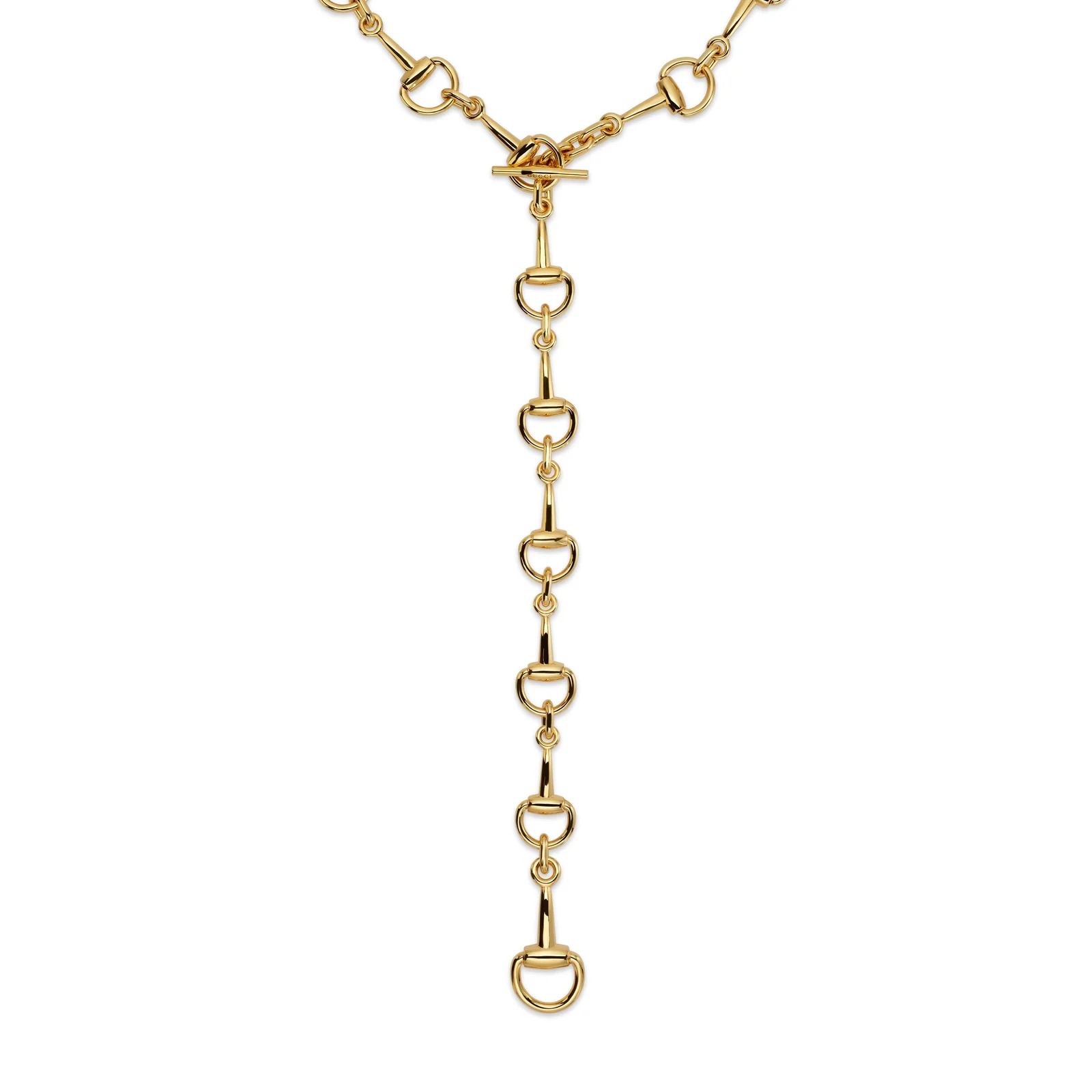 Gucci Horsebit Lariat Necklace