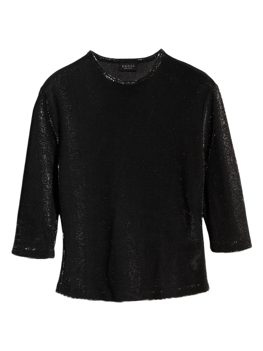 Jersey Top With Iridescent Effect Jersey Top With Iridescent Effect