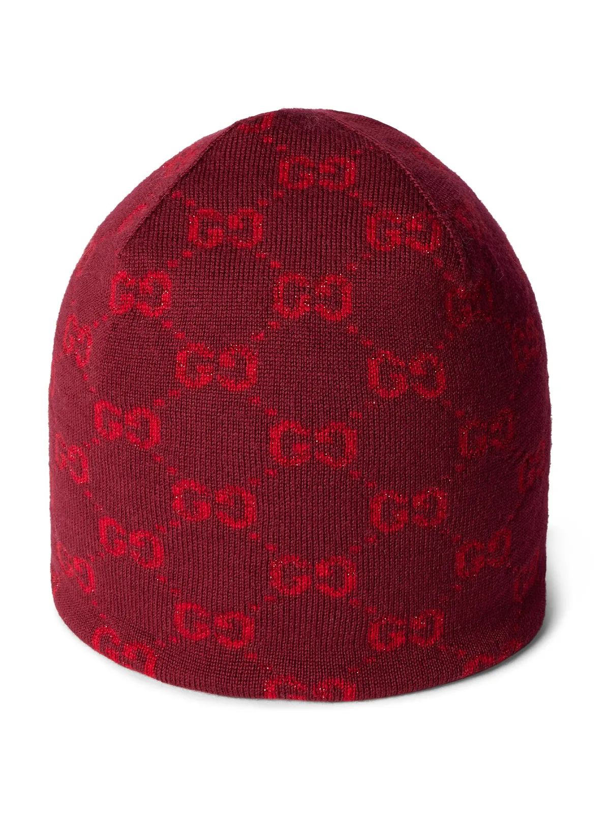 Gucci GG Wool Viscose Lamé Jacquard Hat