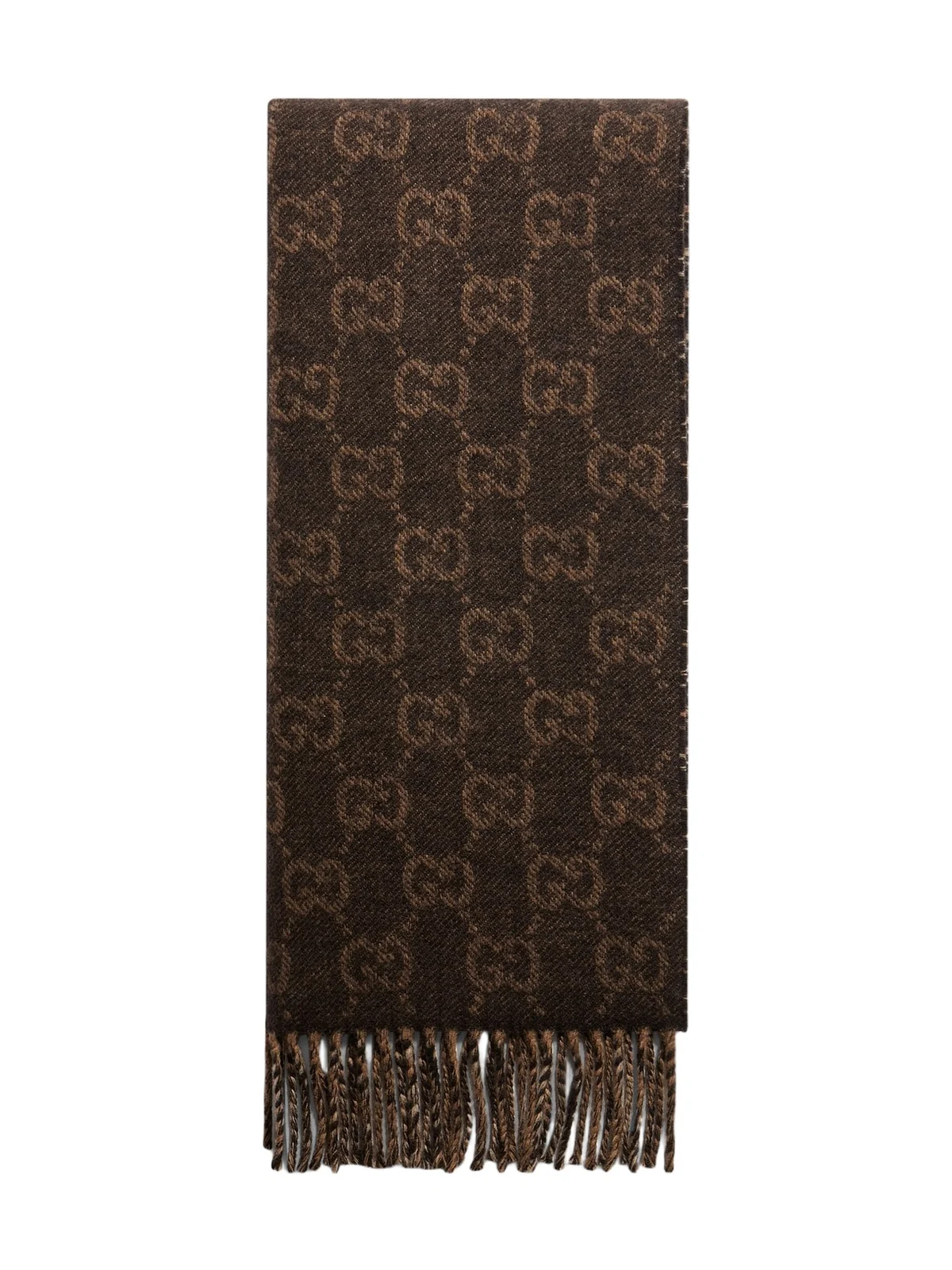 Gucci Reversible Wool Cashmere Scarf