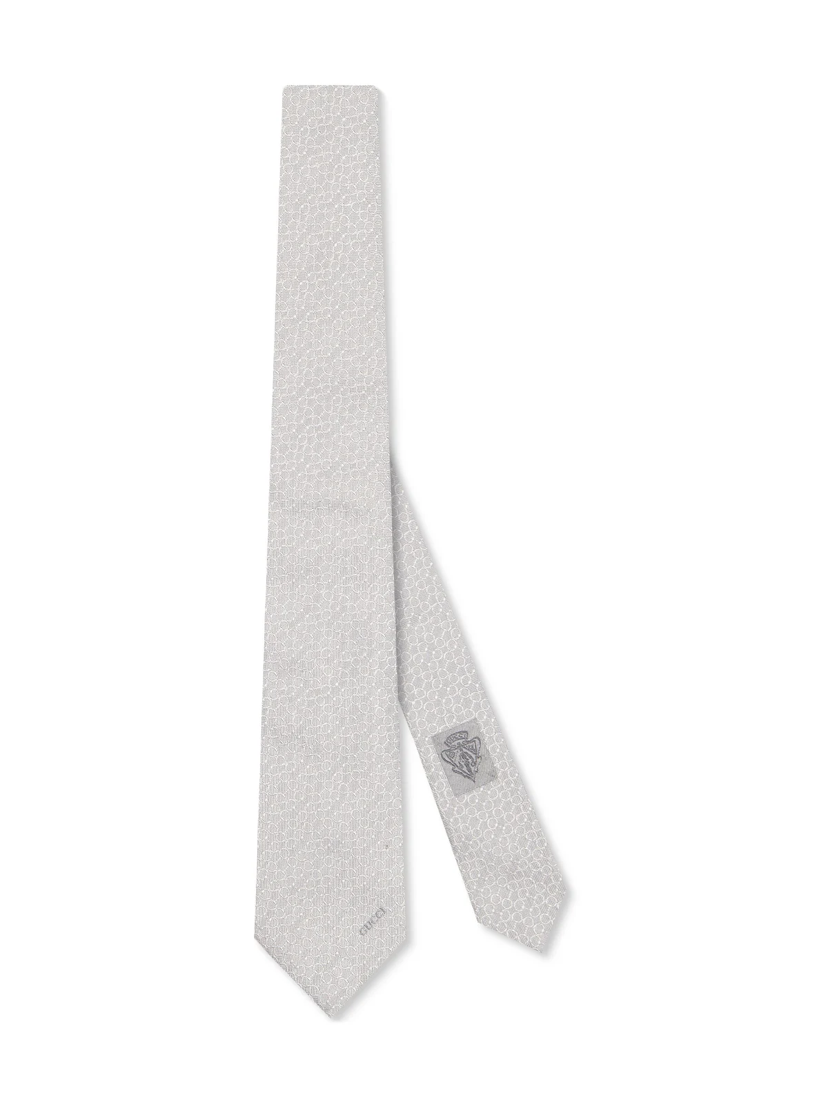 Gucci Horsebit Silk Jacquard Tie