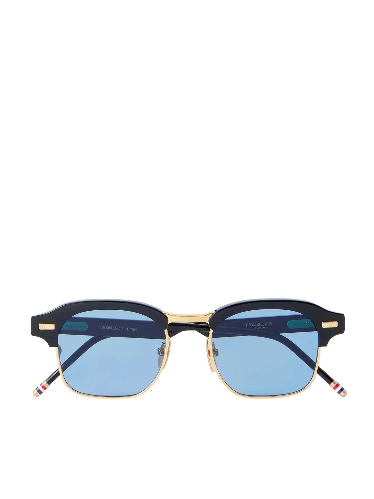 Thom Browne D-Frame Acetate and Gold-Plated Titanium Sunglasses - Men