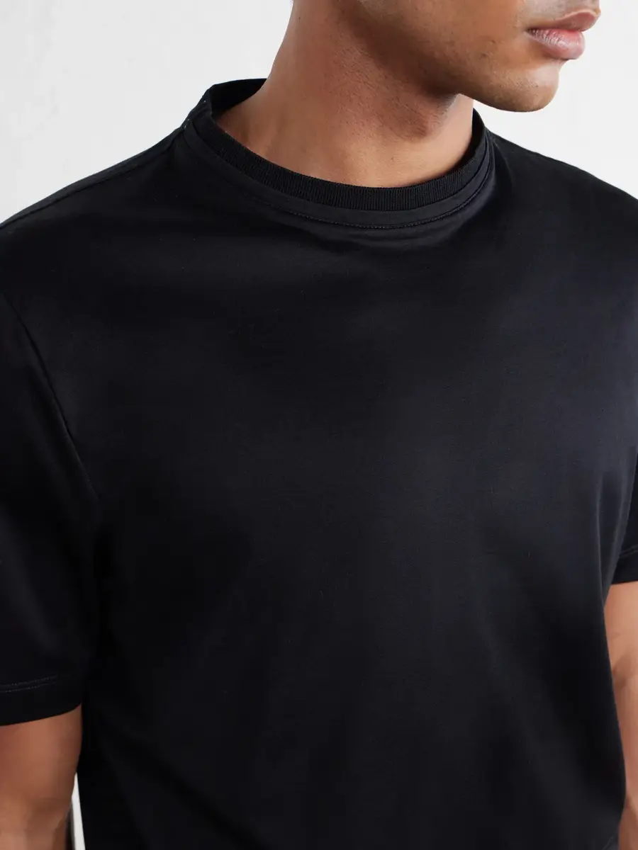 Canali Cotton-Jersey T-Shirt - Men | Thumbnail 5