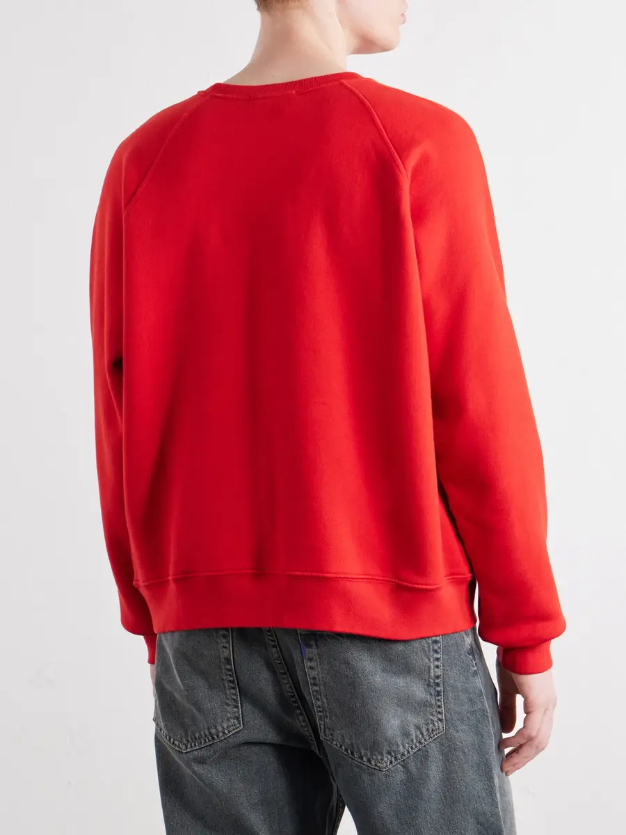 Willy Chavarria Diablo Printed Cotton-Jersey Sweatshirt - Men | Thumbnail 4 Willy Chavarria Diablo Printed Cotton-Jersey Sweatshirt - Men | Thumbnail 4