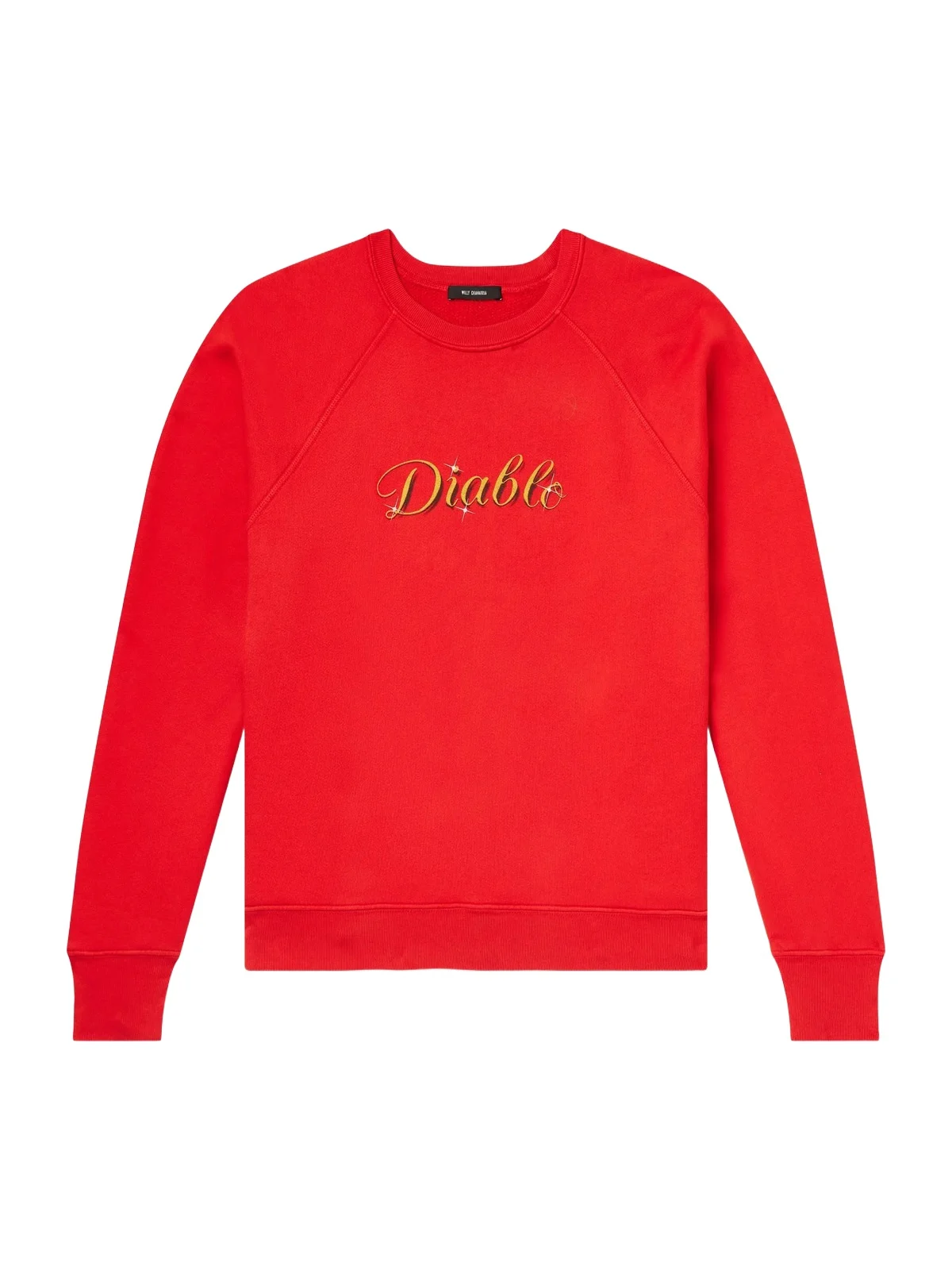 Willy Chavarria Diablo Printed Cotton-Jersey Sweatshirt - Men