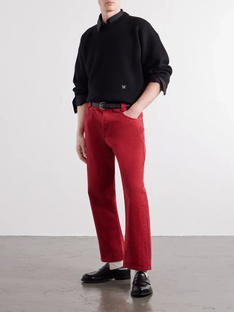 Willy Chavarria Chente Straight-Leg Jeans - Men | Thumbnail 2 Willy Chavarria Chente Straight-Leg Jeans - Men | Thumbnail 2